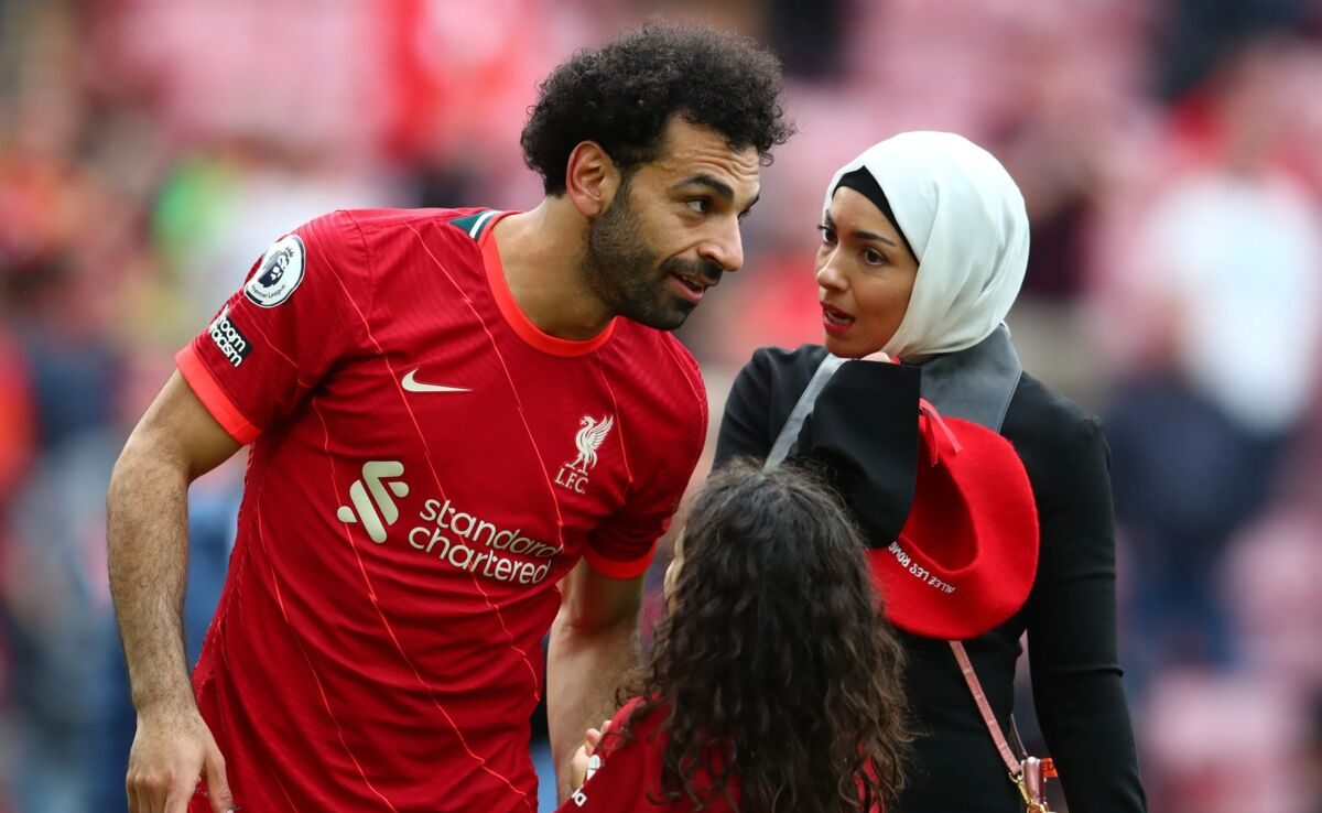 عکس زن محمد صلاح