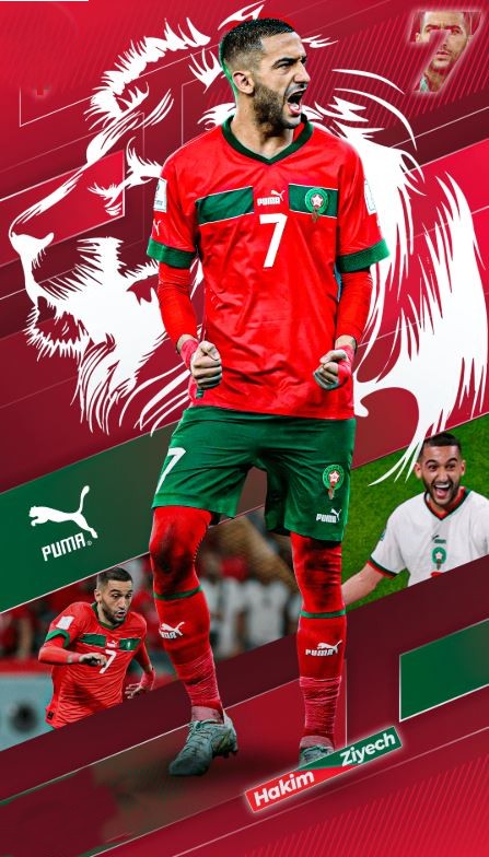 Hakim Ziyech wallpaper hd 
