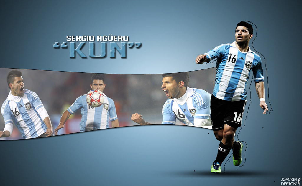 wallpaper for phone Sergio Agüero