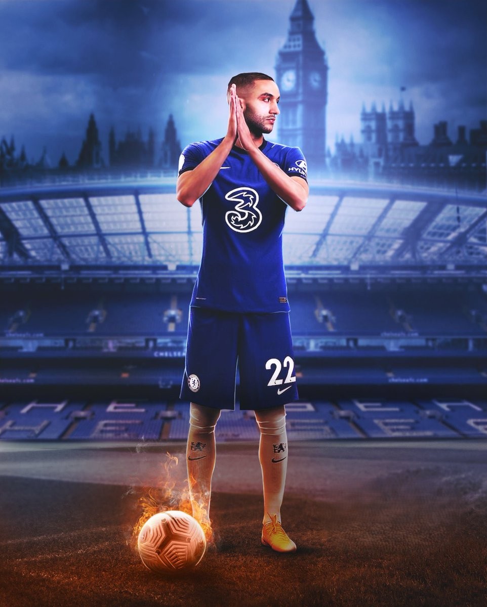 Hakim Ziyech wallpaper for phone