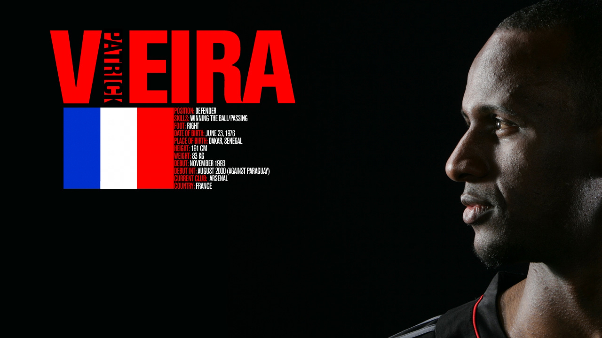 wallpaper Patrick Vieira