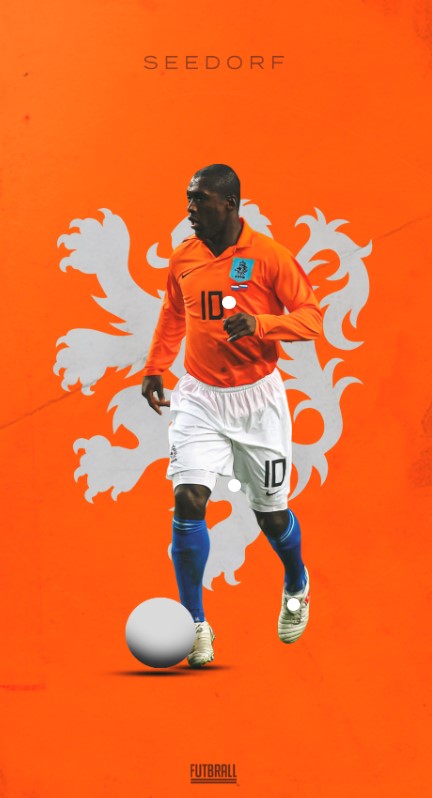 wallpaper for phone Clarence Seedorf