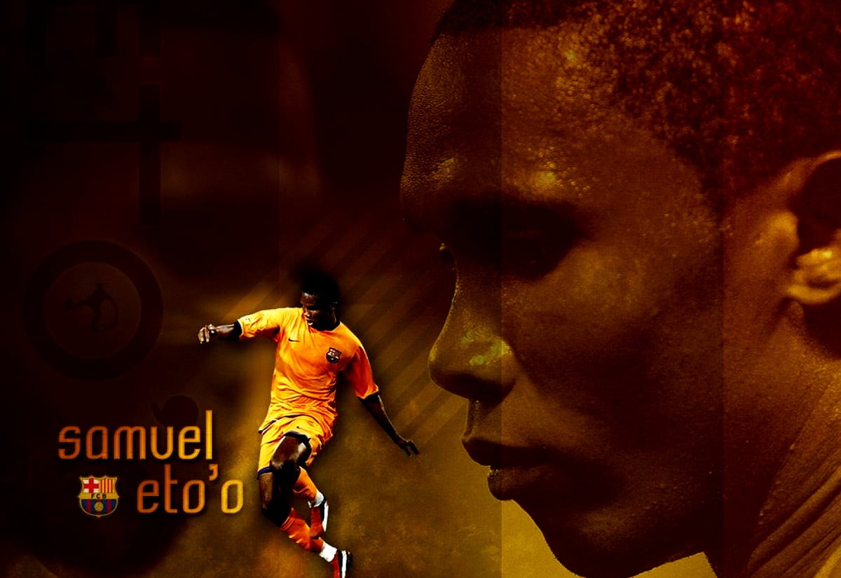 wallpaper for laptop Samuel Eto'o