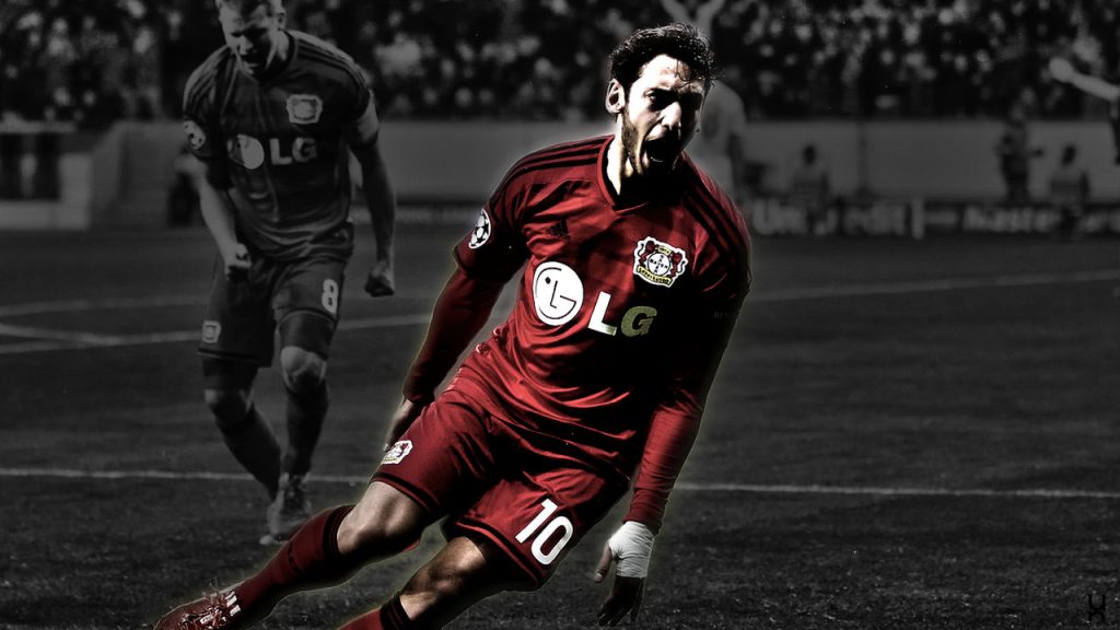 wallpaper for phone Hakan Çalhanoğlu 