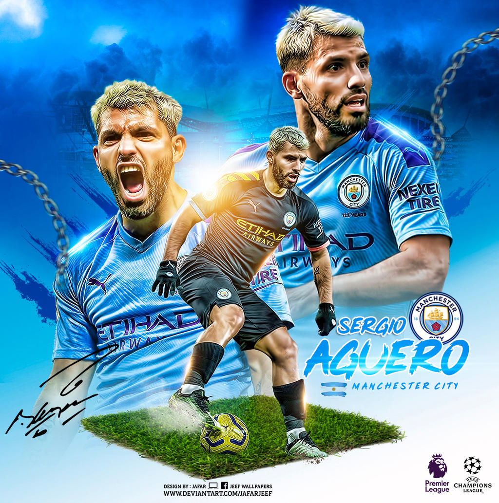 wallpaper for laptop Sergio Agüero