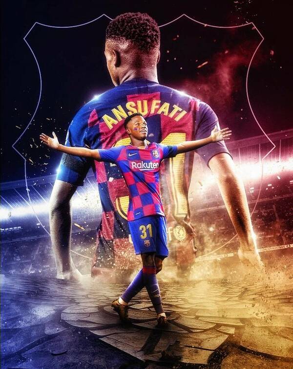 wallpaper Ansu Fati