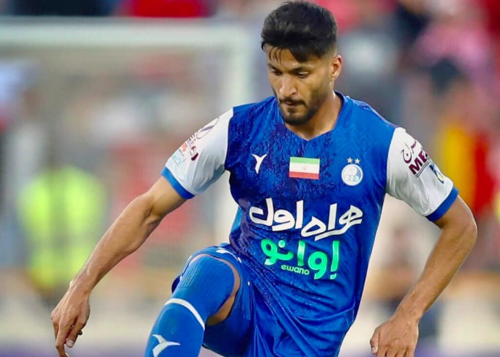عکس محمد محبی فوتبالیست