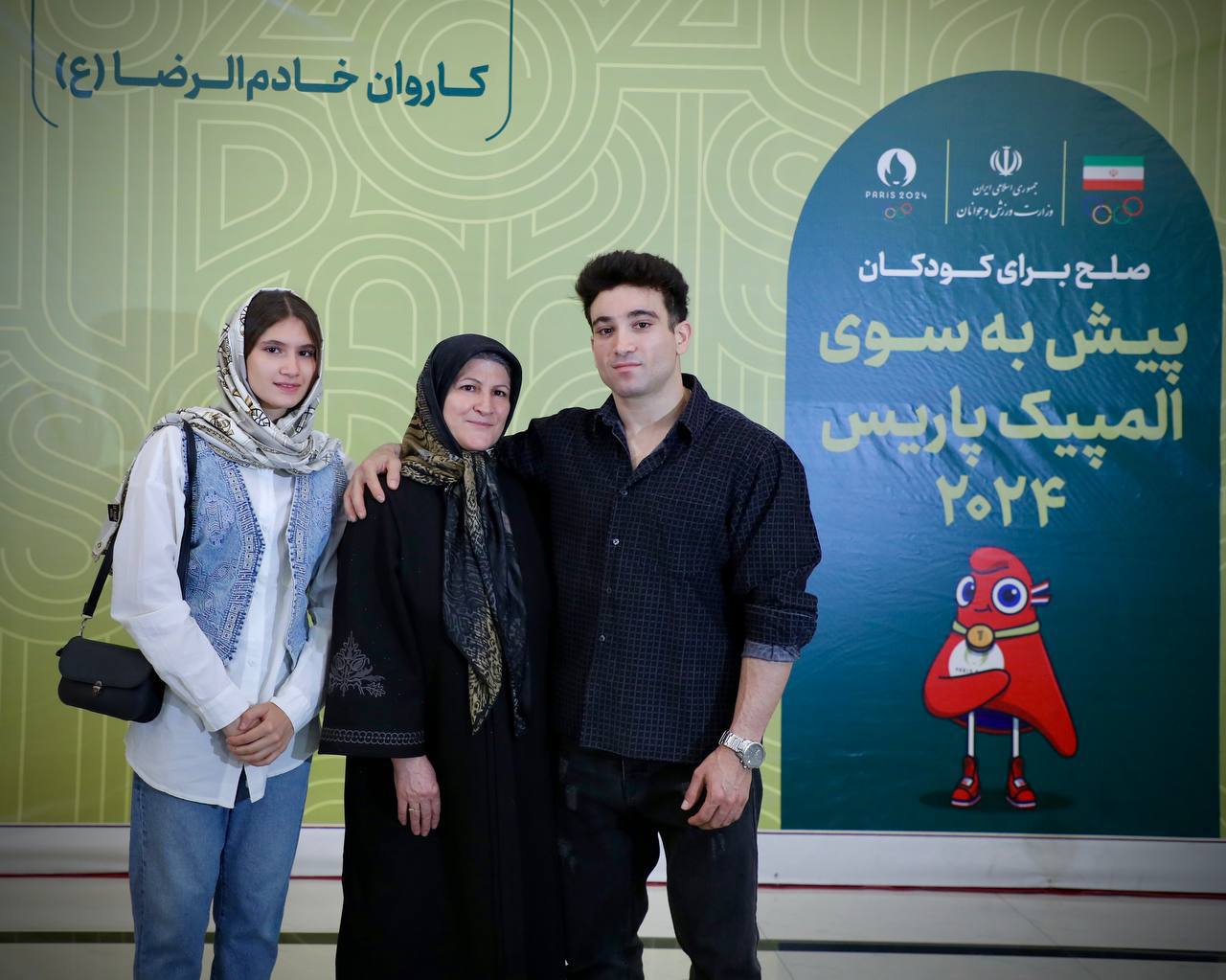 عکس خانوادگی رضا علیپور