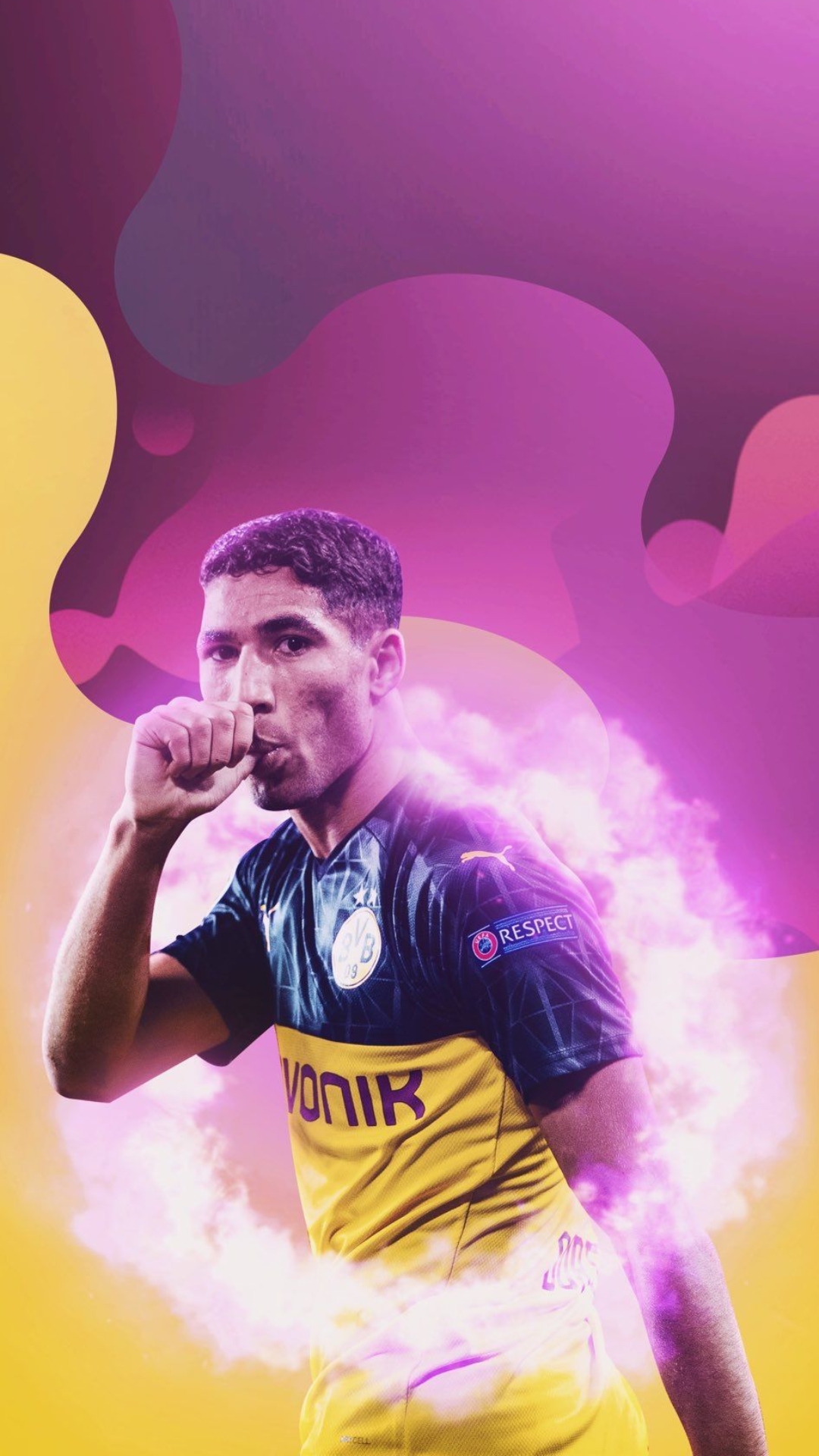 wallpaper for laptop Achraf Hakimi