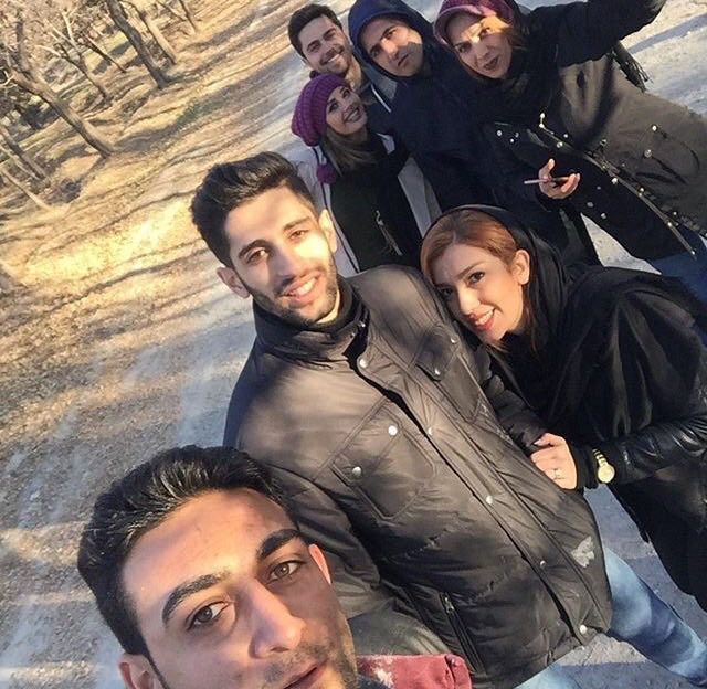 عکس خانوادگی میلاد عبادی پور