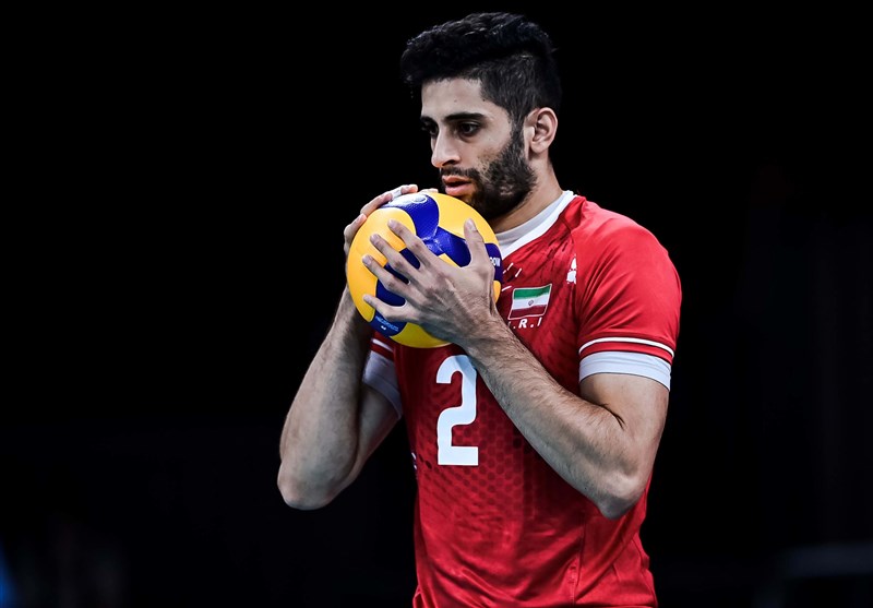 عکس میلاد عبادی پور والیبالیست