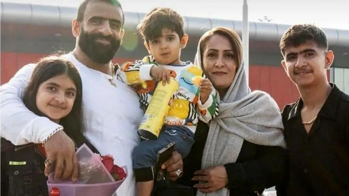 عکس هادی چوپان و همسرش