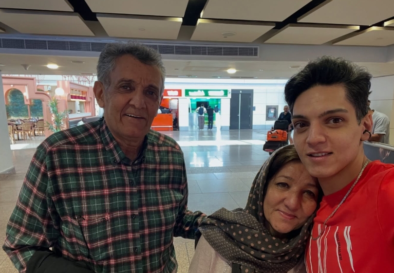 عکس خانوادگی مائده برهانی