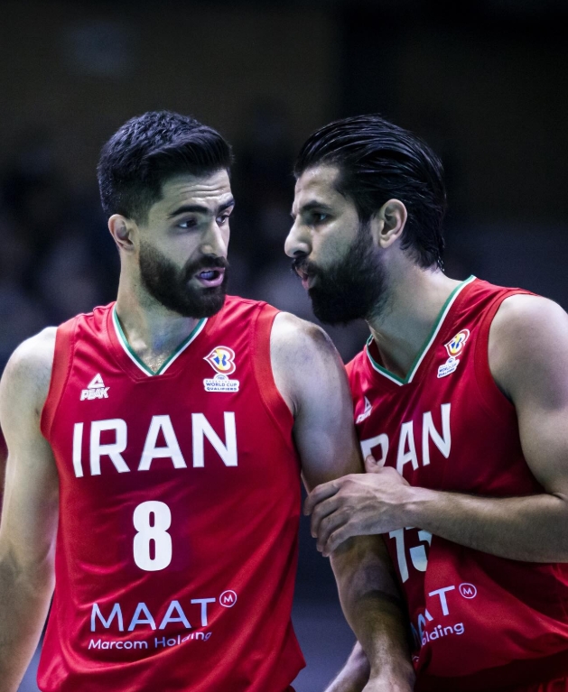 عکس محمد جمشیدی بسکتبالیست