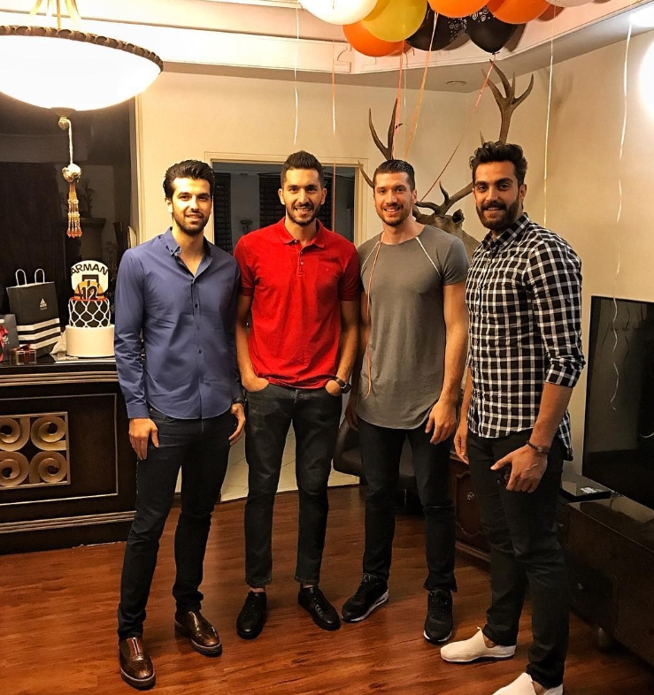 عکس دوستان محمد جمشیدی