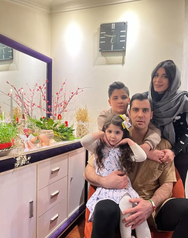 عکس شهرام محمودی و همسرش