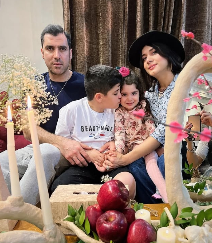 عکس همسر شهرام محمودی