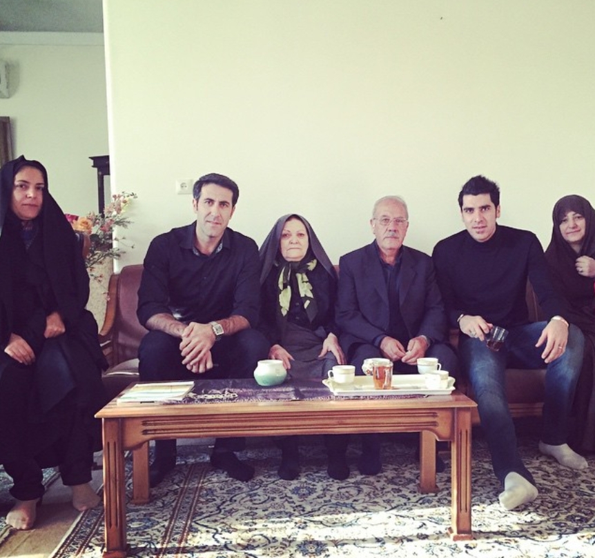 خانواده شهرام محمودی