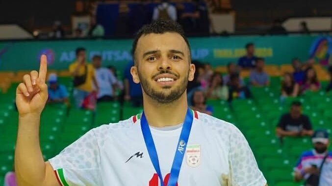مرد سال فوتسال آسیا سالار آقاپور