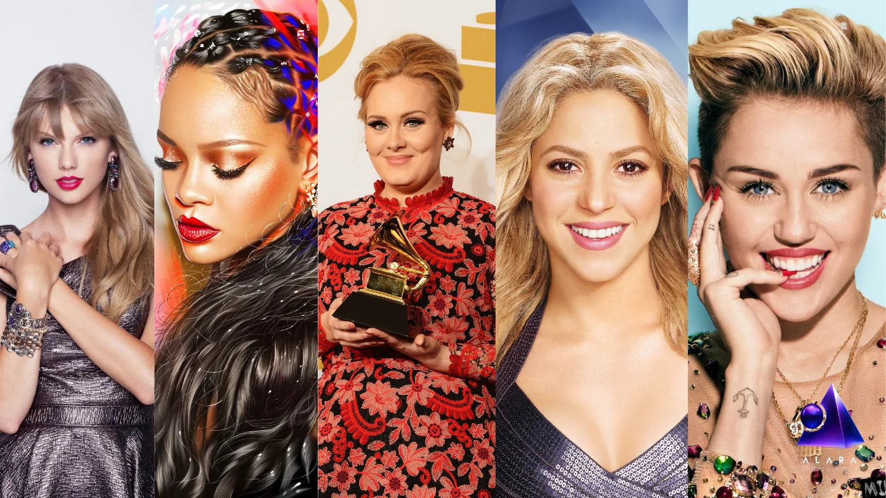 برترین خواننده های جهان ۲۰۲۵ برترین خواننده های جهان ۲۰۲۵