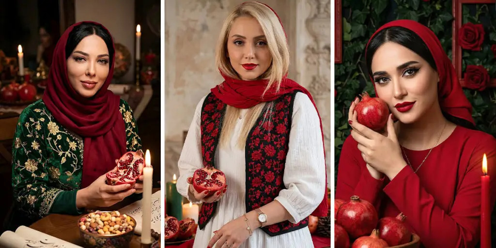 عکس بازیگران زن ایرانی با هوش مصنوعی