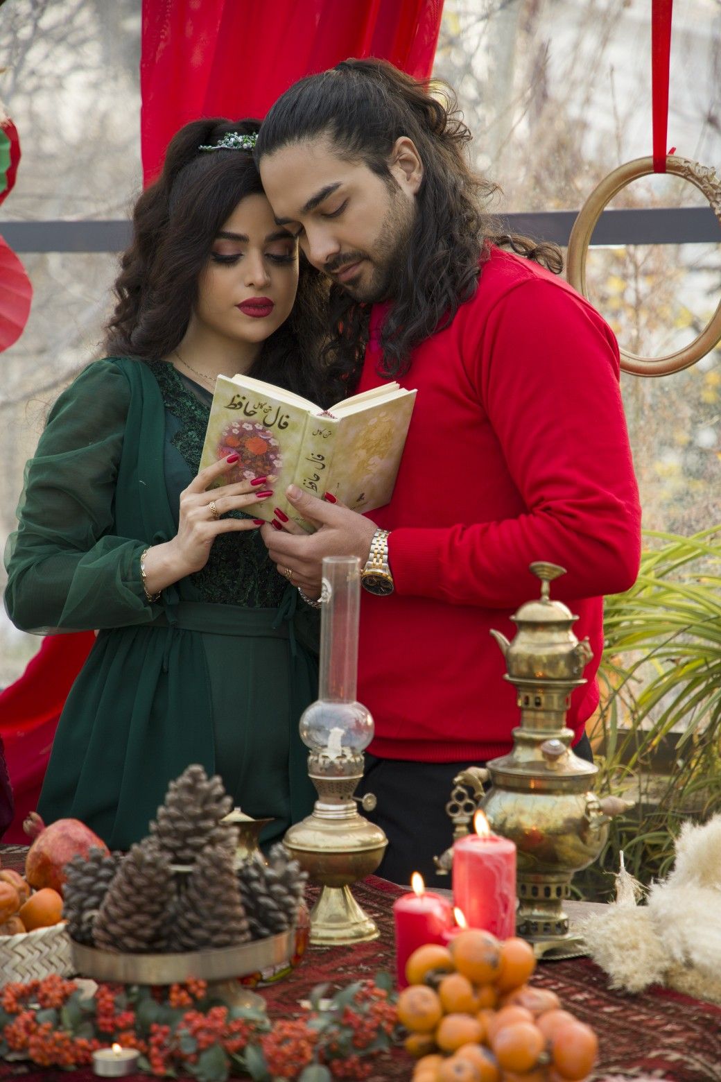 تزیین شب یلدا برای عروس ساده تزیین شب یلدا برای عروس ساده