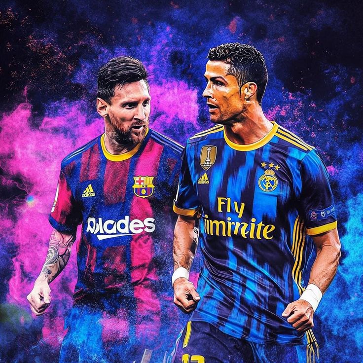 عکس لیونل مسی و کریستین رونالدو عکس لیونل مسی و کریستین رونالدو