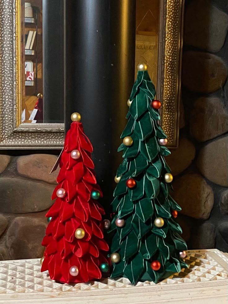 درخت کریسمس پارچه ای