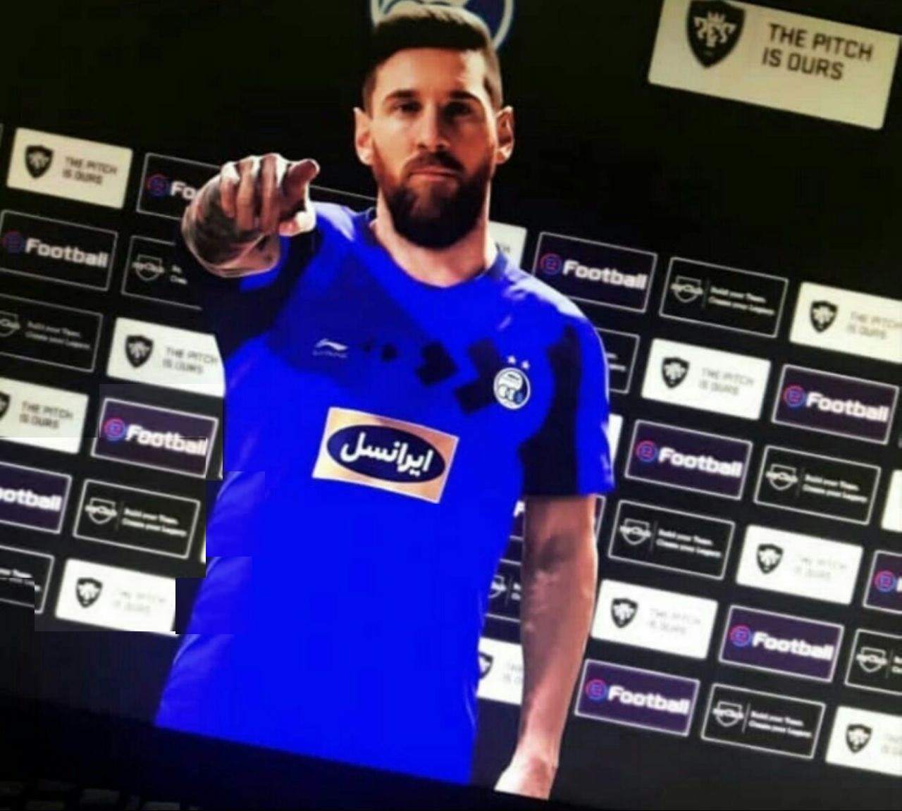 عکس مسی در استقلال عکس مسی در استقلال